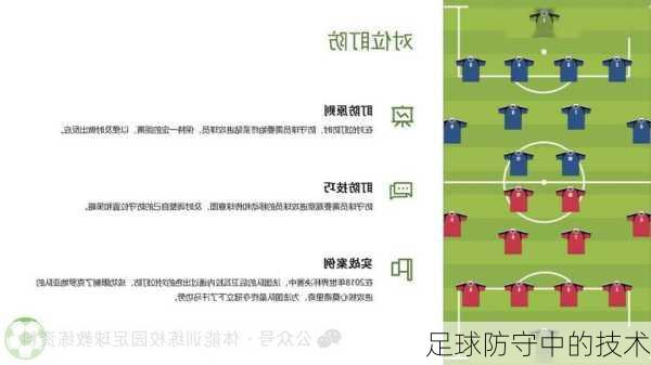 足球防守中的技术