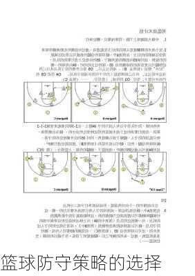篮球防守策略的选择