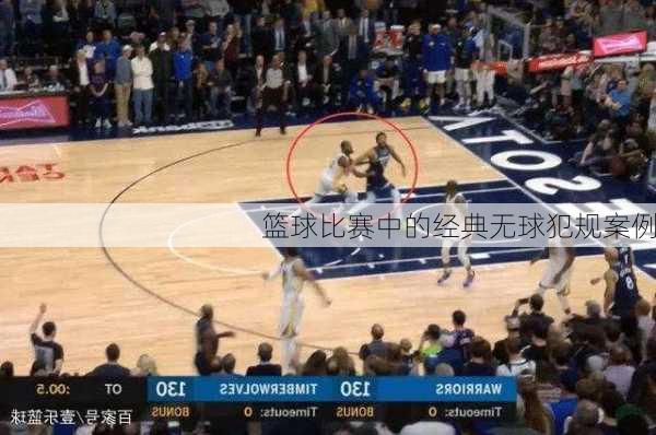 篮球比赛中的经典无球犯规案例