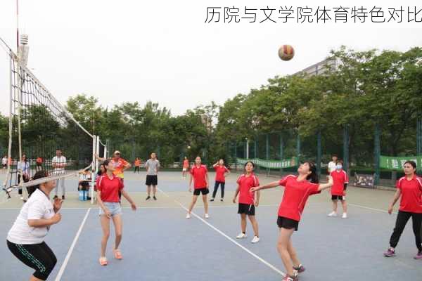 历院与文学院体育特色对比