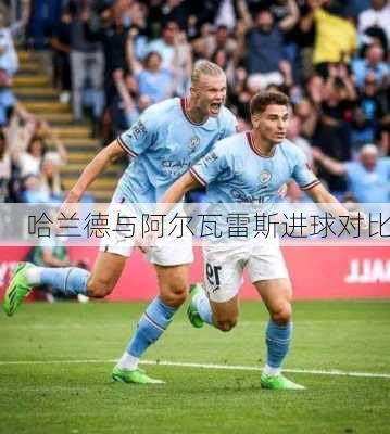 哈兰德与阿尔瓦雷斯进球对比
