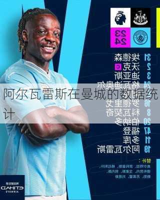 阿尔瓦雷斯在曼城的数据统计