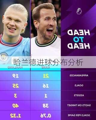 哈兰德进球分布分析