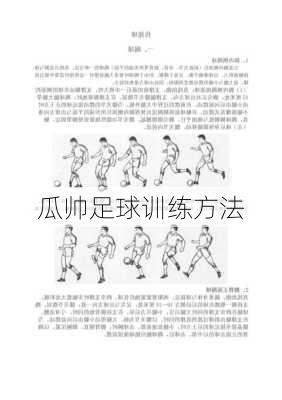 瓜帅足球训练方法