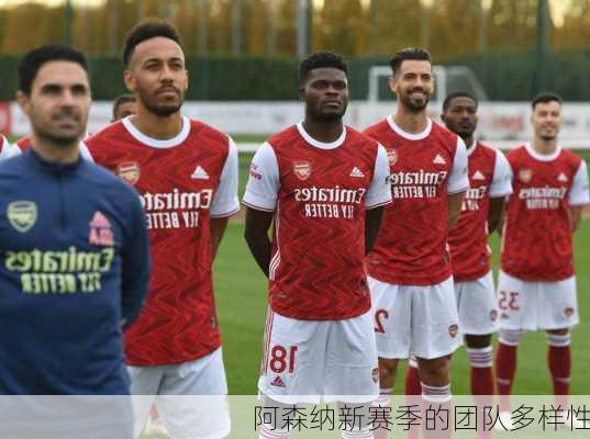阿森纳新赛季的团队多样性