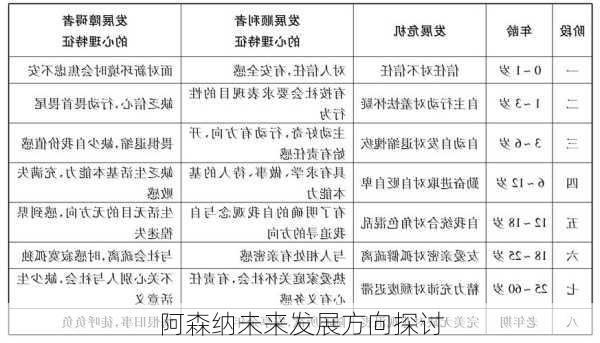 阿森纳未来发展方向探讨