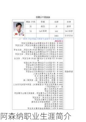 阿森纳职业生涯简介