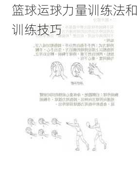 篮球运球力量训练法和训练技巧