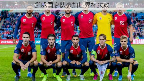 挪威国家队参加世界杯次数