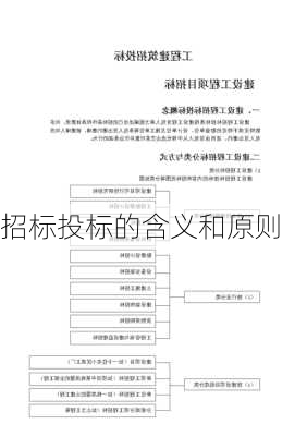 招标投标的含义和原则