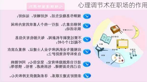 心理调节术在职场的作用