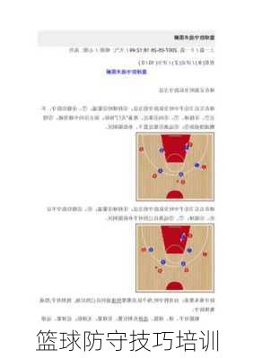 篮球防守技巧培训
