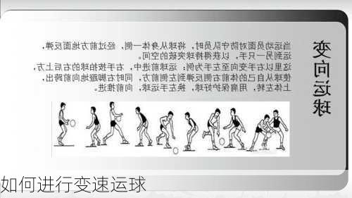 如何进行变速运球