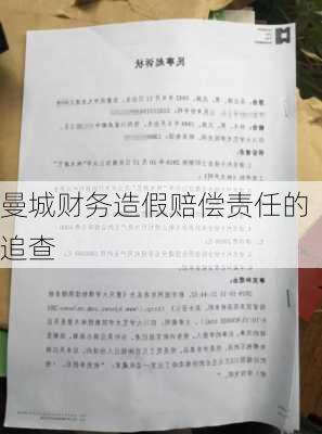 曼城财务造假赔偿责任的追查