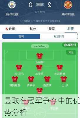 曼联在冠军争夺中的优势分析