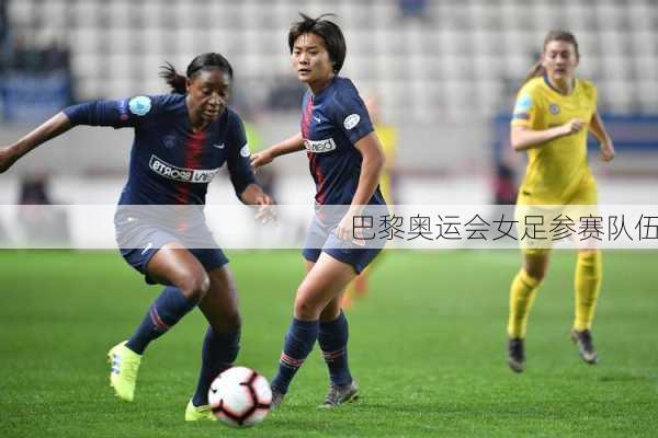 巴黎奥运会女足参赛队伍