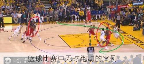 篮球比赛中无球跑动的案例