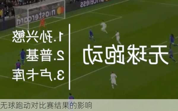 无球跑动对比赛结果的影响