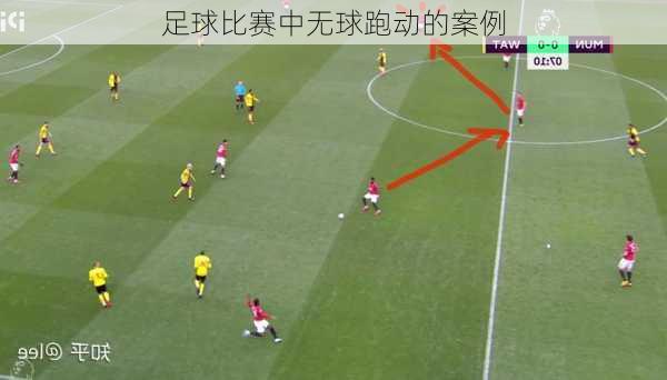 足球比赛中无球跑动的案例
