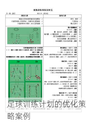 足球训练计划的优化策略案例