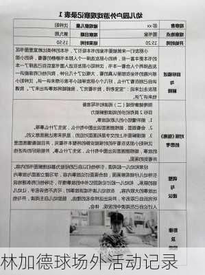 林加德球场外活动记录