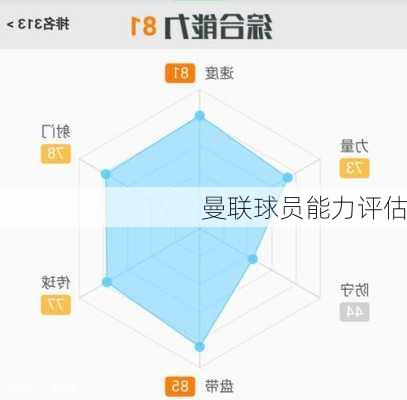 曼联球员能力评估