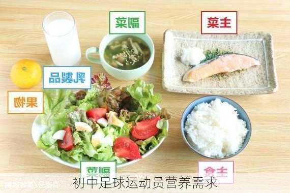 初中足球运动员营养需求