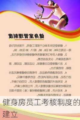 健身房员工考核制度的建立