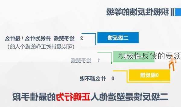 积极性反馈的要领