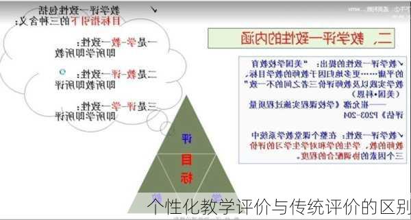 个性化教学评价与传统评价的区别