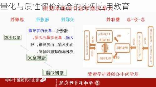 量化与质性评价结合的实例应用教育