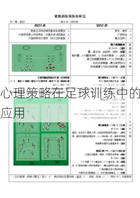 心理策略在足球训练中的应用