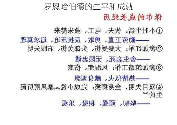 罗恩哈伯德的生平和成就
