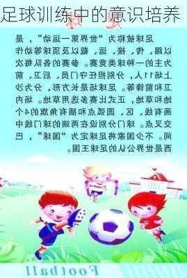 足球训练中的意识培养