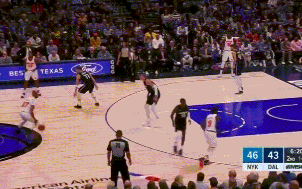 NBA比赛中掩护战术案例