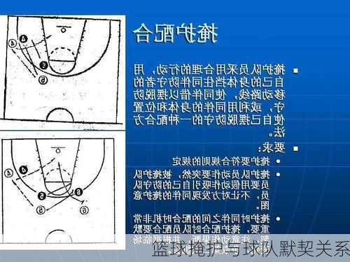 篮球掩护与球队默契关系