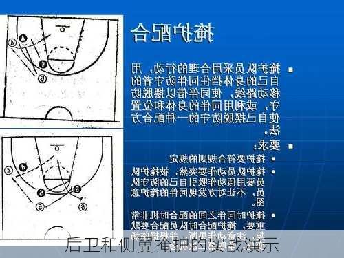 后卫和侧翼掩护的实战演示