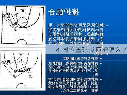不同位置球员掩护怎么了
