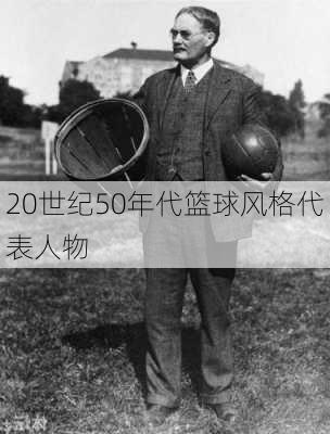 20世纪50年代篮球风格代表人物