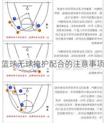 篮球无球掩护配合的注意事项