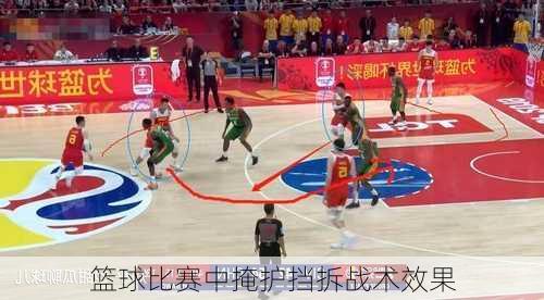 篮球比赛中掩护挡拆战术效果
