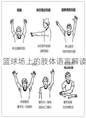 篮球场上的肢体语言解读