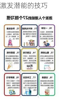 激发潜能的技巧