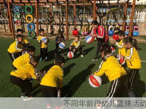不同年龄段幼儿篮球活动