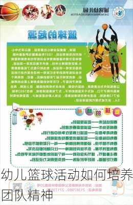 幼儿篮球活动如何培养团队精神