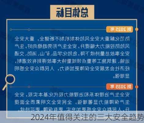 2024年值得关注的三大安全趋势