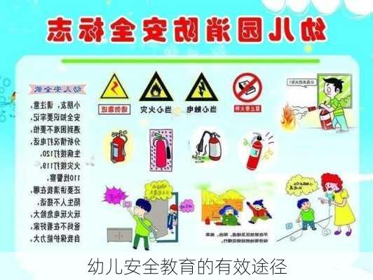 幼儿安全教育的有效途径