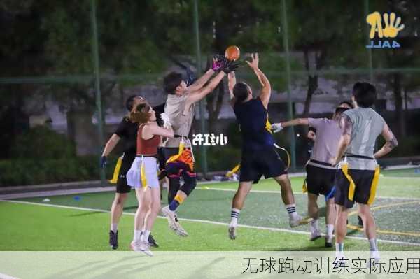 无球跑动训练实际应用