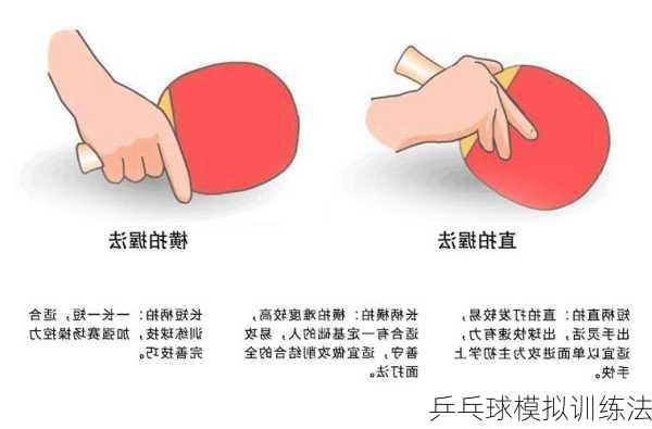 乒乓球模拟训练法