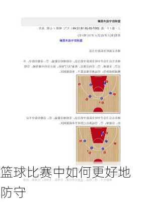 篮球比赛中如何更好地防守
